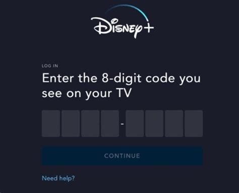 www disneyplus com login/begin 8 digit code|Disney+ .